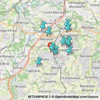 Mappa Via dell'Atleta, 20837 Veduggio con Colzano MB, Italia (1.39545)