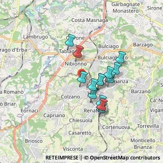 Mappa Via dell'Atleta, 20837 Veduggio con Colzano MB, Italia (1.39143)