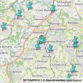 Mappa Via dell'Atleta, 20837 Veduggio con Colzano MB, Italia (2.7925)