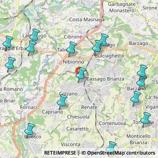 Mappa Via dell'Atleta, 20837 Veduggio con Colzano MB, Italia (2.94533)