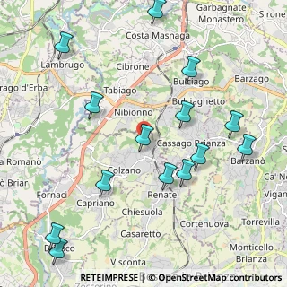 Mappa Via dell'Atleta, 20837 Veduggio con Colzano MB, Italia (2.41286)
