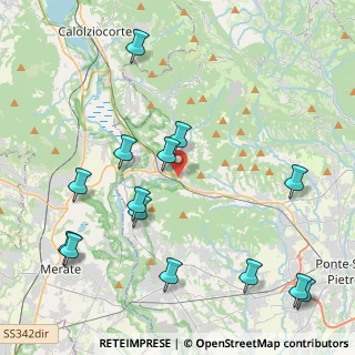 Mappa Via Solmaschio, 24030 Caprino Bergamasco BG, Italia (5.02571)