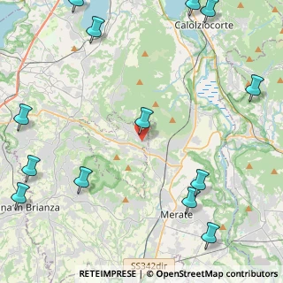 Mappa Via delle Industrie, 23889 Santa Maria Hoè LC, Italia (6.685)