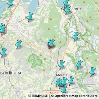 Mappa Via delle Industrie, 23889 Santa Maria Hoè LC, Italia (6.37053)