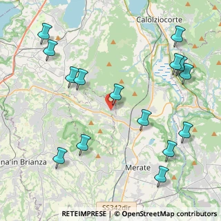 Mappa Via delle Industrie, 23889 Santa Maria Hoè LC, Italia (5.12667)