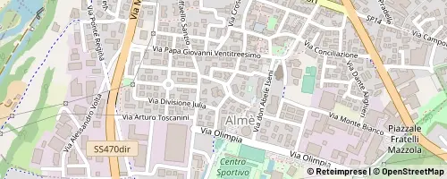 Mappa Almè