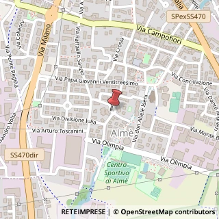Mappa Piazzale Don Antonio Seghezzi, 4, 24011 Almè, Bergamo (Lombardia)