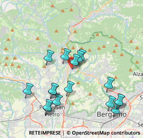 Mappa Piazzale Don Antonio Seghezzi, 24011 Almè BG, Italia (4.07529)