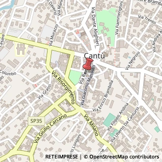 Mappa Via Roma, 5, 22063 Cantù, Como (Lombardia)