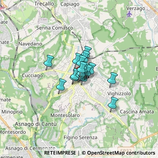 Mappa Piazza Fiume, 22063 Cantù CO, Italia (0.75412)
