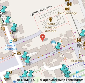 Mappa Vicolo Vescoz, 11100 Aosta AO, Italia (0.1175)