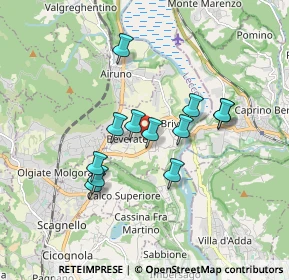 Mappa Via Como, 23883 Brivio LC, Italia (1.44333)