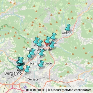 Mappa Via Acqua dei Buoi, 24027 Nembro BG, Italia (4.39684)