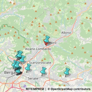 Mappa Via Acqua dei Buoi, 24027 Nembro BG, Italia (6.41313)
