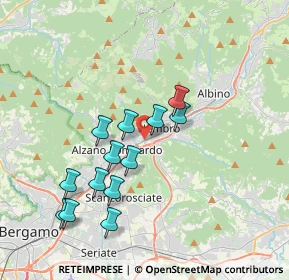 Mappa Via Acqua dei Buoi, 24027 Nembro BG, Italia (3.45462)