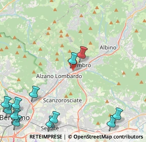 Mappa Via Acqua dei Buoi, 24027 Nembro BG, Italia (6.41167)