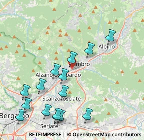 Mappa Via Acqua dei Buoi, 24027 Nembro BG, Italia (4.724)