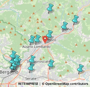 Mappa Via Acqua dei Buoi, 24027 Nembro BG, Italia (5.32647)
