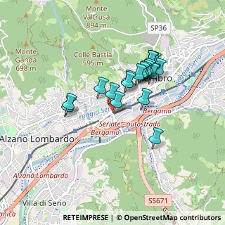 Mappa Via Acqua dei Buoi, 24027 Nembro BG, Italia (0.73)