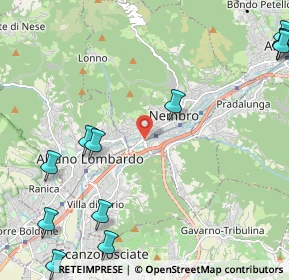 Mappa Via Acqua dei Buoi, 24027 Nembro BG, Italia (3.17833)