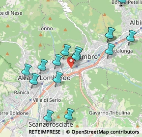 Mappa Via Acqua dei Buoi, 24027 Nembro BG, Italia (2.07933)