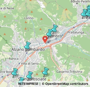 Mappa Via Acqua dei Buoi, 24027 Nembro BG, Italia (3.15182)