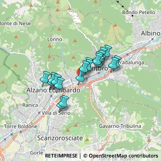 Mappa Via Acqua dei Buoi, 24027 Nembro BG, Italia (1.297)