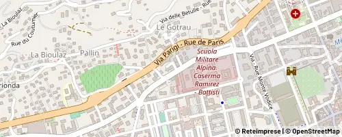 Mappa Aosta