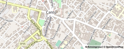 Mappa Cantù