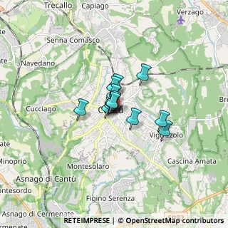 Mappa Piazza Degli Alpini, 22063 Cantù CO, Italia (0.74571)