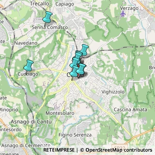 Mappa Piazza Degli Alpini, 22063 Cantù CO, Italia (0.95182)
