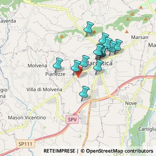 Mappa Via Praelle, 36063 Marostica VI, Italia (1.48786)