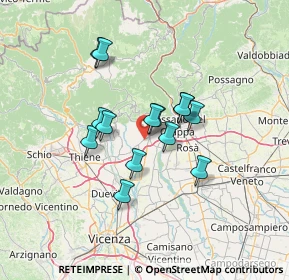 Mappa Via Praelle, 36063 Marostica VI, Italia (10.20929)