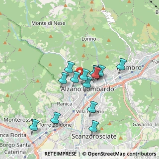 Mappa Via Montelungo, 24022 Alzano Lombardo BG, Italia (1.47571)