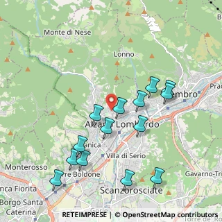 Mappa Via Montelungo, 24022 Alzano Lombardo BG, Italia (2.03714)