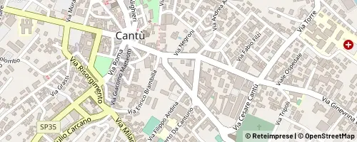 Mappa Cantù