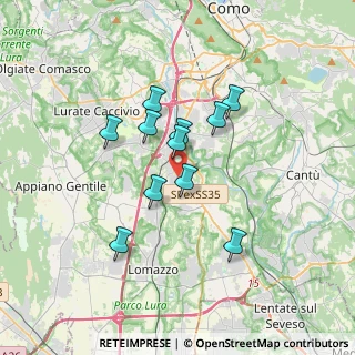 Mappa Via Grigna, 22073 Fino Mornasco CO, Italia (2.75091)