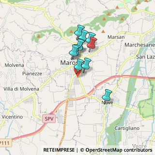 Mappa Via Leonardo da Vinci, 36063 Marostica VI, Italia (1.30455)