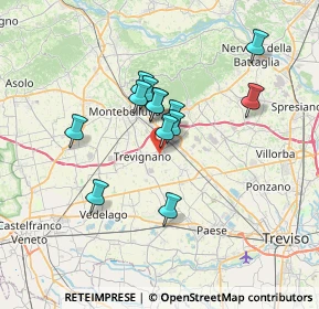 Mappa Via Solagna, 31040 Trevignano TV, Italia (5.41231)
