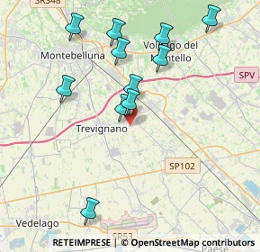 Mappa Via Solagna, 31040 Trevignano TV, Italia (3.94)