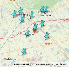 Mappa Via Solagna, 31040 Trevignano TV, Italia (3.69818)