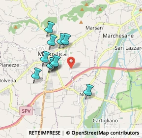Mappa Via Leva, 36063 Marostica VI, Italia (1.47091)