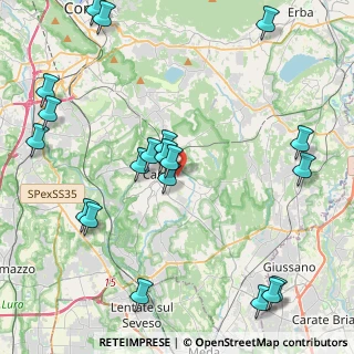 Mappa Via Copernico, 22060 Cantù CO, Italia (5.2415)