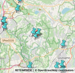 Mappa Via Copernico, 22060 Cantù CO, Italia (6.936)