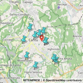 Mappa Via Copernico, 22060 Cantù CO, Italia (1.57273)