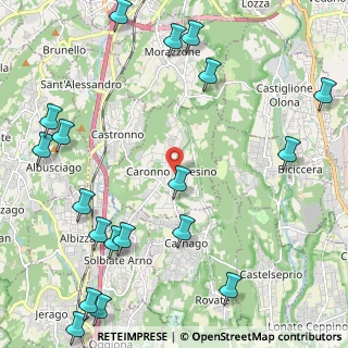 Mappa 21040 Caronno varesino VA, Italia (3.03368)