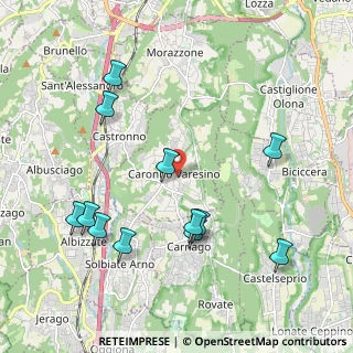 Mappa 21040 Caronno varesino VA, Italia (2.22833)