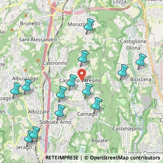 Mappa 21040 Caronno varesino VA, Italia (2.40538)
