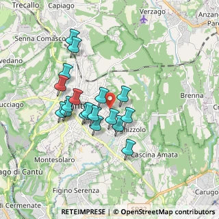 Mappa Via Caduti di Nassiriya, 22063 Cantù CO, Italia (1.5)