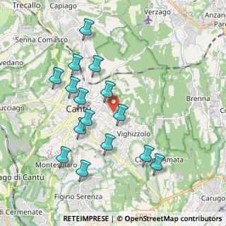 Mappa Via Caduti di Nassiriya, 22063 Cantù CO, Italia (1.92067)